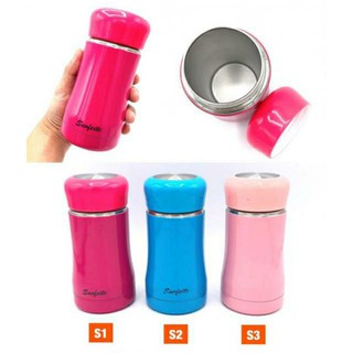 Stainless steel bottle กระบอกน้ำสแตนเลสฝาเกลียวพกพา