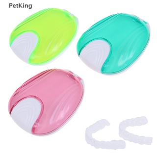 PetKing☀ 1Pcs Dental False Teeth Cleaning Box Denture Bath Container Retainer Holder Case .