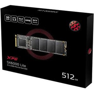 ADATA 512GB XPG SX6000 Lite PCIe Gen3x4 M.2 2280 SSD (ASX6000LNP-512GT-C)