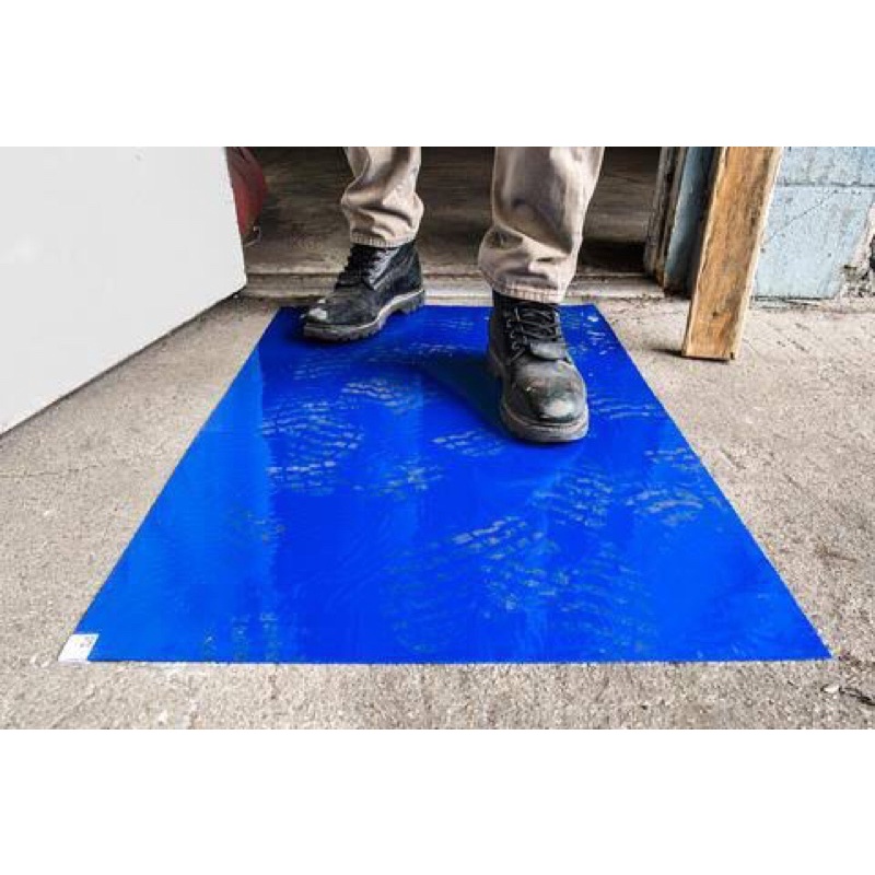 แผ่นกาวดักฝุ่น สติ้กกี้แมท Sticky Mat Dust Removal, Dust Trap, Dirt Trap