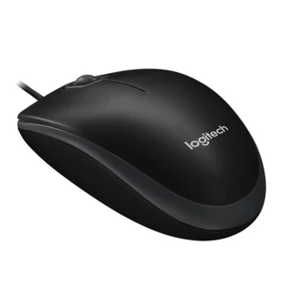 MOUSE (เมาส์) LOGITECH USB B100 (BLACK)