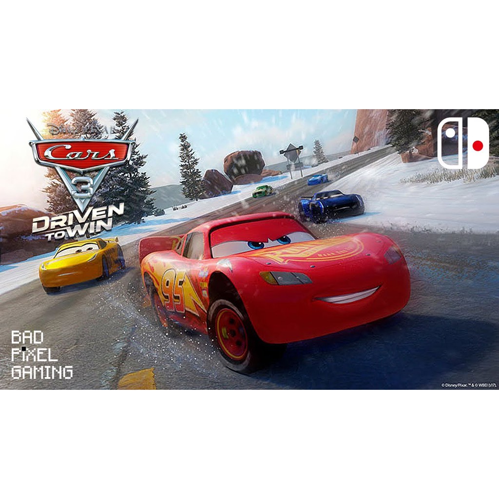 Nintendo Switch : Cars 3 Driven to win [แผ่นแท้] [มือ1] [Car3 Switch] [Car 3 Switch]