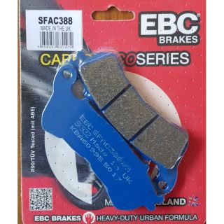 ผ้าเบรค EBC Brakes รุ่น Carbon / ผ้าเบรคหน้า Forza 300 Gen1, CBR250 (ABS) ปี 11-13