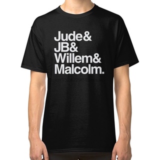 เสื้อผ้าผชเสื้อยืด พิมพ์ลาย Jude JB Willem Malcolm สีดําS-5XL