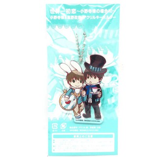 Sekai Ichi Hatsukikoi Ritsu &amp; Masamune Acrylic Keychain Animate Limited Yaoi งาน Kadaokawa แท้ จากญี่ปุ่น