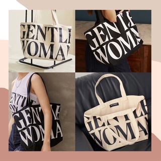 พร้อมส่ง🔥 กระเป๋าผ้า Tote bag กระเป๋าผ้า Gentlewoman