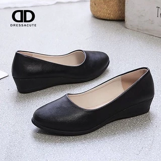 มีไซส์ 42 💙 DRESSACUTE รองเท้าคัชชูส้นสูง หนังเทียมนิ่ม 6898 / 6899 / OY135