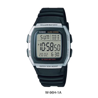 นาฬิกา นาฬิกาข้อมือ casio คาสิโอ มีให้เลือก 4 สี W-96H-1A W-96H-1B W-96H-2A W-96H-9A