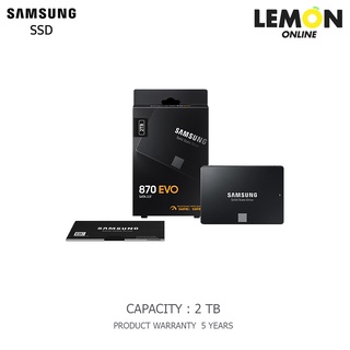 SSD SAMSUNG 870 EVO 2TB SATA 2.5  MZ-77E2T0BW