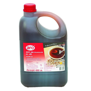 🔥 HOT🔥 เอโร่ น้ำมันงา 4000 มิลลิลิตร aro Sesame Oil 4 L