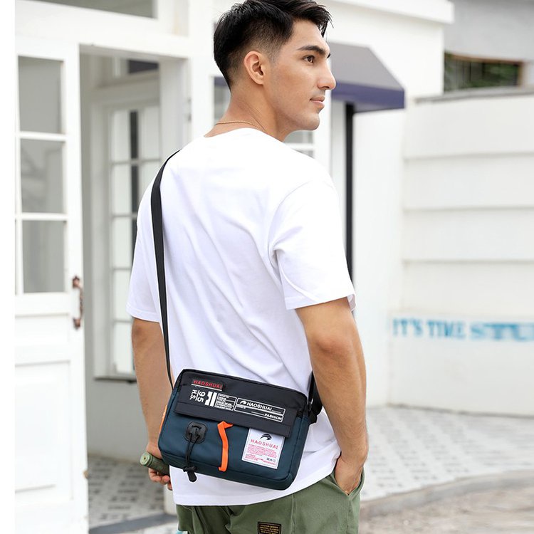 New Fashion Nylon Men's Crossbody Bag