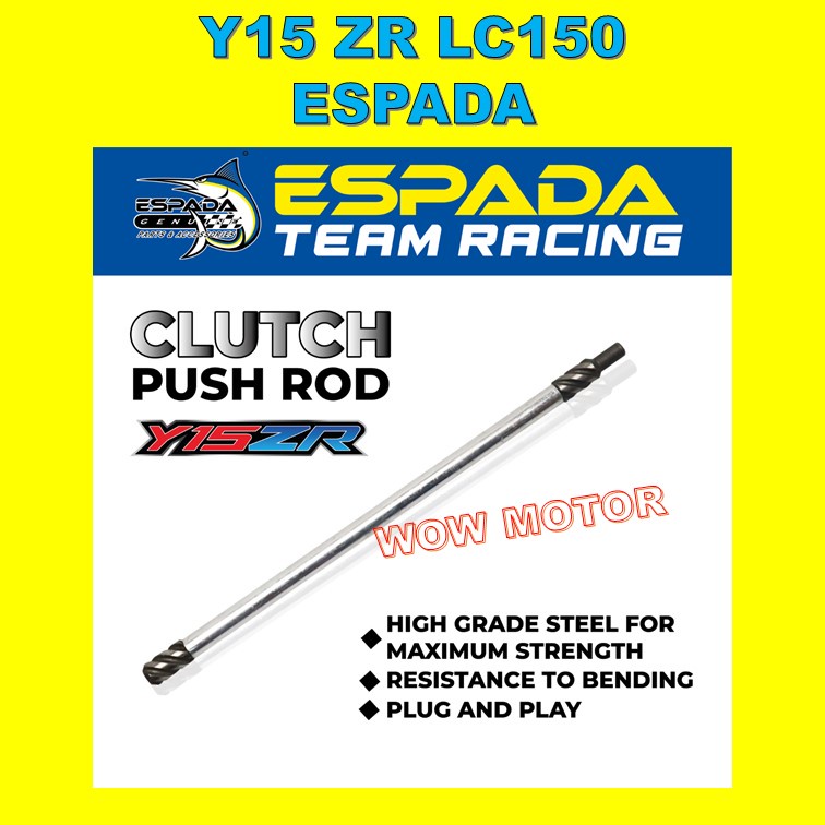 Y15 CLUTCH PUSH ROD ESPADA LC150 PUSH ROD STEEL ESPADA Y15 ZR CLUTCH PUSH ROD HARDEN STEEL 24927