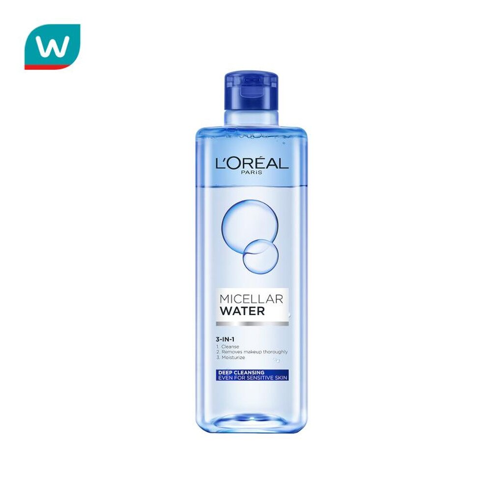 L'Oreal ลอรีอัล ปารีส ไมเซลล่า วอเตอร์ ทรีอินวัน ออยล์ 400 มล.