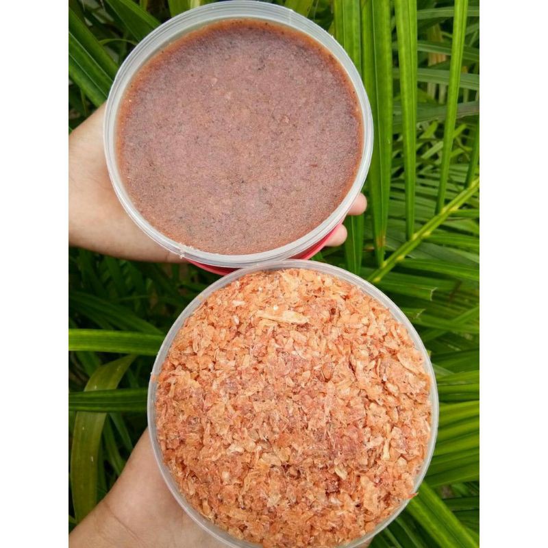 กะปิกุ้งแท้&กะปิกุ้งหวานแท้ 2กะปุก 140บาท