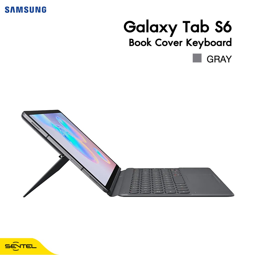 [พร้อมส่ง] Samsung Galaxy Tab S6 Book Cover Keyboard สั่งซื้อพร้อม Samsung Galaxy Tab S6 เท่านั้น (ประกันศูนย์ไทย 1 ปี)