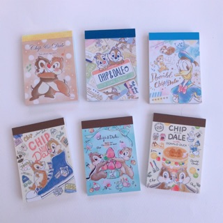 กระดาษโน๊ต // สมุดฉีกเล่มเล็ก Mini Notepad Chip n Dale