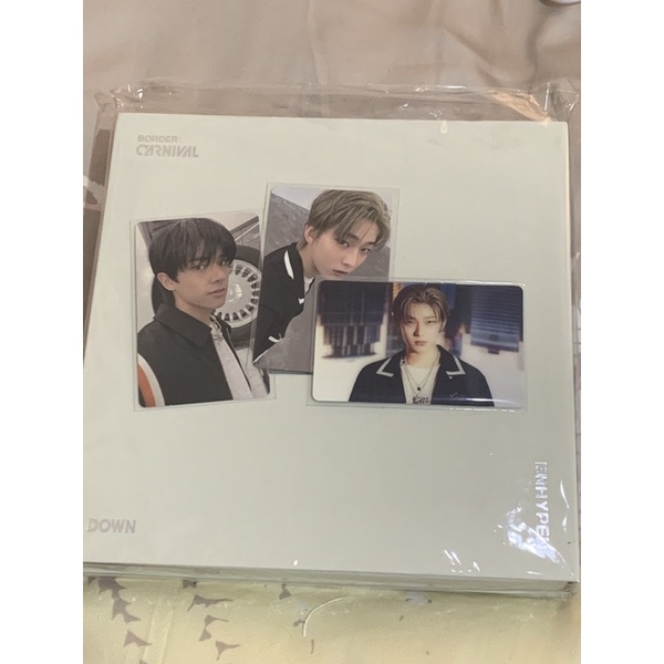 อัลบั้ม enhypen bdc down ครบชุด jake ชิ้นที่ไม่ปิดผนึก, sunoo, lenti sunoo