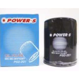 POWER-S ไส้กรองนํ้ามันเครื่อง MITSUBISHI ULTIMA E54 , E55 , TRITON รหัสอะไหล่แท้ MD-135737T (รหัสอะไหล่ PSO-207A-S)