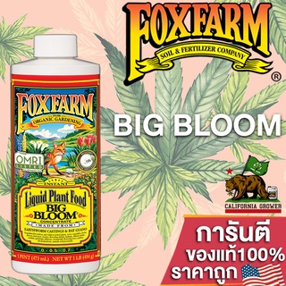 Fox Farm Big Bloom (0.0-0.5-0.7) ปุ๋ยช่วยเร่งการเจริญเติบโต ขนาดแบ่งขาย 50/100/250ml