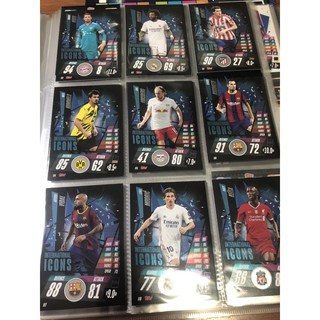 2020-21 Topps UEFA Champions League Match Attax Cards International Icon