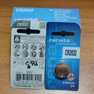 100pcs  renata2032 CR2032 CR 2032  cr2025 2016 1616 1620 3v all size Lithium Battery button  Car remote control battery