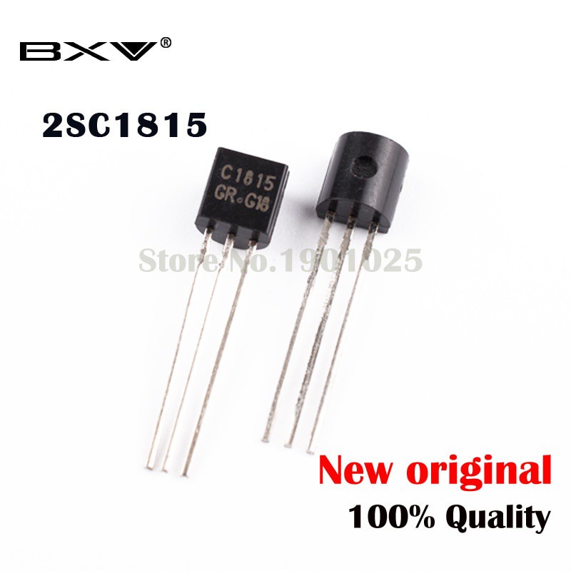100PCS ใหม่ c1815 2sc1815 c1815 2sc1815 triode ทรานซิสเตอร์ TO-92 NPN อิเล็กทรอนิกส์