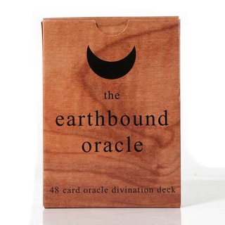 การ์ดเกม The Earthbound Oracle Deck Oracle สําหรับครอบครัว งานเลี้ยง