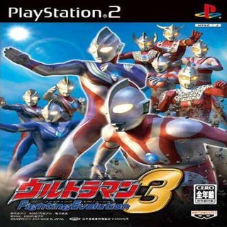 แผ่นเกมส์[PlayStation2]Ultraman Fighting Evolution 3 [JPN]