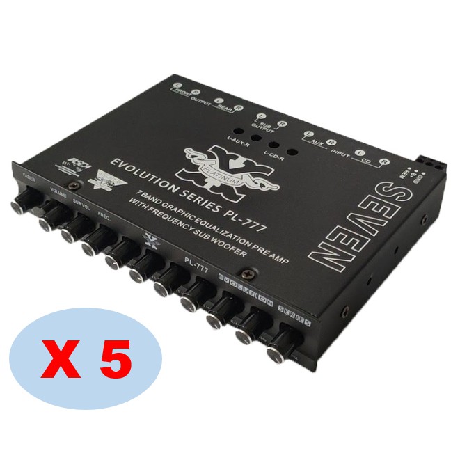 ปรี 7 แบรนด์ platinumX PL-777   5ชิ้น