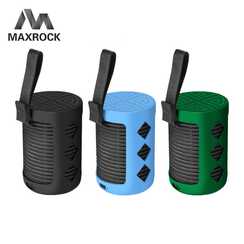 Maxrock กระเป๋าซิลิโคนป้องกันเสียงแบบพกพาสําหรับลําโพงบลูทูธ B&O Beosound