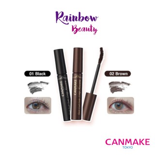 **แท่งอ้วนกว่า* LONGGG Canmake Quick Lash Curler Long Mascara ควิก ลาซ เคอร์เลอร์ ลอง มาสคาร่า 6 /6.5 g. กันน้ำ กันเหงือ