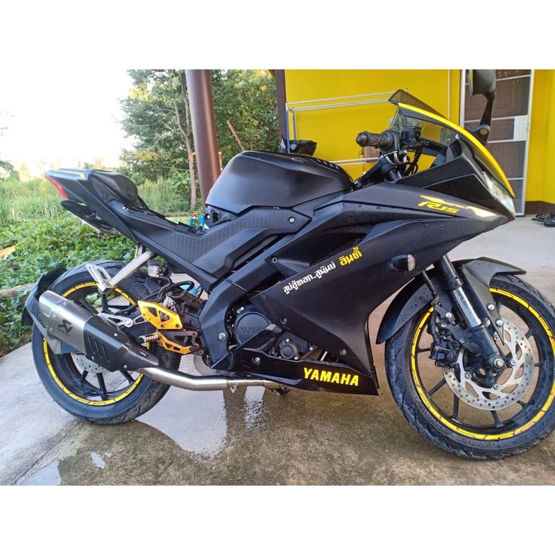 ท่อแต่งรถ R15 R15M R15allnew MT15 XSR155 ปี2017ขึ้นไปใส่ได้หมด ...