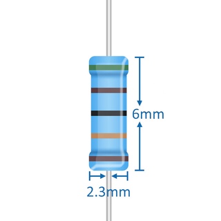 ตัวต้านทานฟิล์มโลหะ 20k 1.1M 1.30K 4W 0.25W 130K 160K 180K 220K 240K 300K 330K 360K 390K 390K 430K 470K 510K 5620K 680K 680K 750K 820K 1.1M 1.2M 1.3.1.2M 1.1.1 M1.6 M1.8 M1%