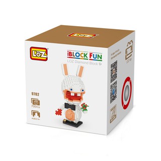 LOZ นาโนบล็อก iBlockFun CRAZY RABBIT (รหัส 9782)