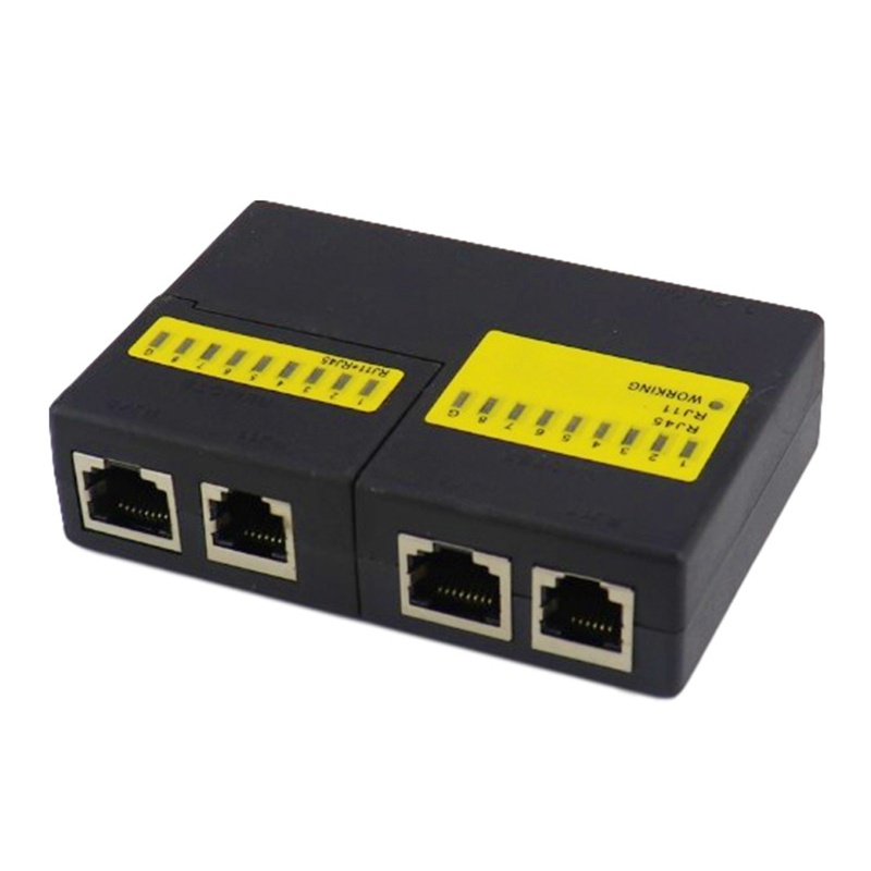 【Pc】 Rj45 เครื่องทดสอบสายแลน Lan Rj45 Cat5 Lan เครือข่ายเครือข่าย Rj45 ...