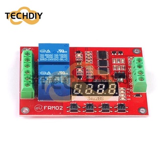 2 ช่อง 5V 12V 24V โมดูลรีเลย์ มัลติฟังก์ชั่น / ความล่าช้าของเวลา / ล็อคตัวเอง / วงจร / เวลา / โมดูลรีเลย์เวลา