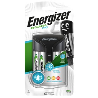 เครื่องชาร์จ Rechager (2A/3A)+2A/2000mAh4ก้อน Energizer(USA)แท้ มีมอก รุ่นPRO