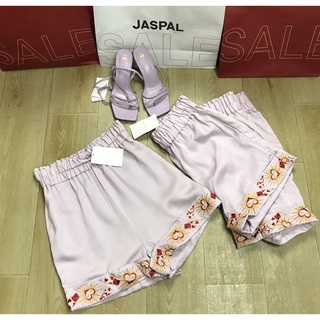 lyn around purple shorts size s เอว 24