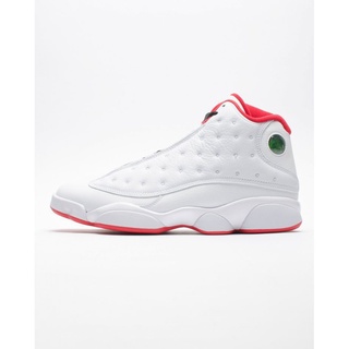 Air Jordan 13 History of Flight AJ13 รองเท้าผ้าใบลําลอง สีขาว สีแดง 414571-103