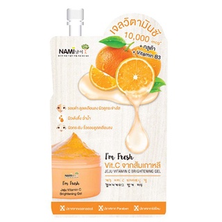 NAMI Im FRESH JEJU VITAMIN C BRIGHTENING GEL นามิ แอม เฟซ เซจู วิตามิน ซี ไบรท์เทนนิ่ง เจล นามิ เจลวิตามินซี (6 ซอง)