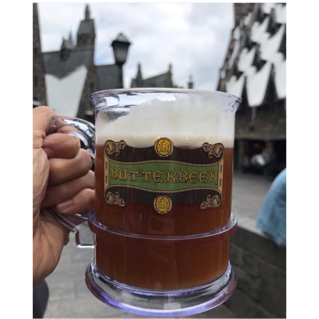 แก้วน้ำบัตเตอร์เบียร์ แฮร์รี่พอตเตอร์ Butterbeer Harry Potters USJ