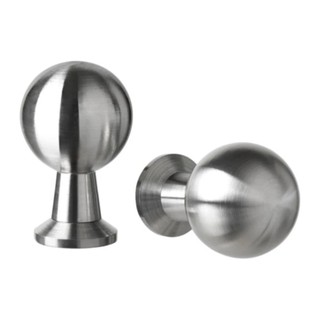 BAGGA ปุ่มจับ ดึงเปิด-ปิด ลิ้นชัก,ประตู Knob 20 มม./ 2 ชิ้น (สแตนเลส)