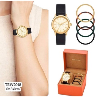 นาฬิกาข้อมือผู้หญิง
Tory Burch Womens Gigi Black Leather Strap Watch 36mm
ซื้อ 1 ได้ถึง 5 คุ้มอีกแร้นนน