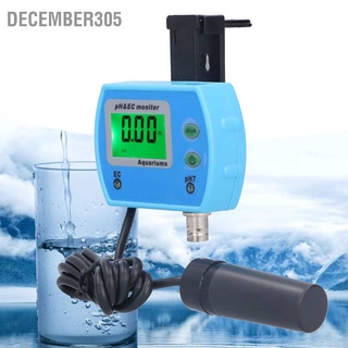 December305 PH‑9853 PH EC Meter Tester Portable Water Quality Analyzer for Aquariums Hydroponics Laboratory US Plug 110V