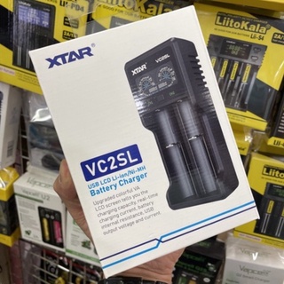 XTAR VC2SL เครื่องชาร์จถ่านอัจฉริยะ สามารถเป็นที่ชาร์จถ่านและpower bankได้ ของแท้