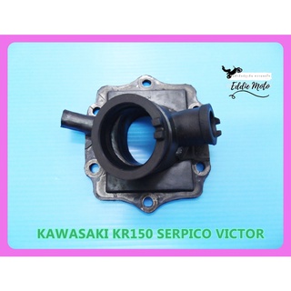 KAWASAKI KR150 KR 150 SERPICO VICTOR CARBURATOR​ AIR​ BOX​​  // แป้นท่อคาร์บู แป้นคาร์บูเรเตอร์ คาวาซากิ สินค้าคุณภาพดี