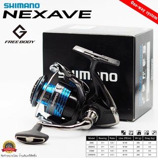 รอกสปินนิ่ง Shimano Nexave 2021 ตัวใหม่ล่าสุด งานออกแบบญี่ปุ่น