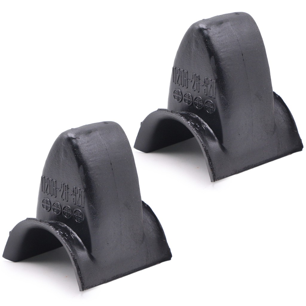 ลูกยางกันกระแทกหลัง 2ชิ้น สีดำ Mazda  1200 Pick Up ปี - รูปที่ 3