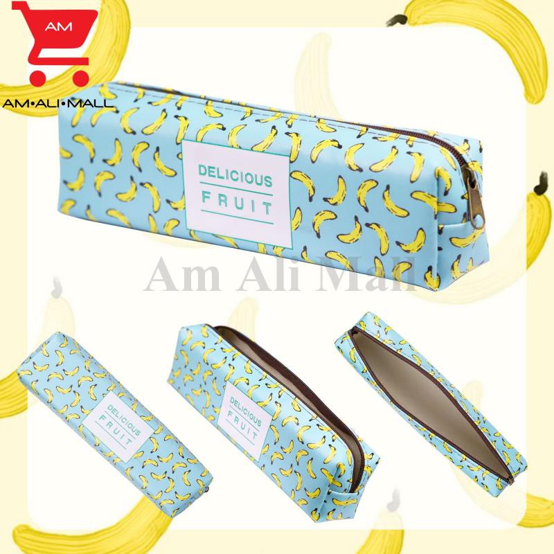 Am Ali Mall กระเป๋าใส่อุปกรณ์เครื่องเขียน ใส่ของอนกประสงค์ ทรงยาว