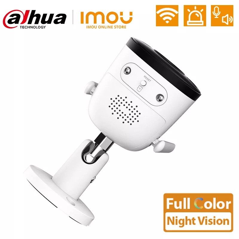 ⚡️กล้องวงจรปิดไร้สาย⚡️ Dahua IMOU Bullet 2 Full Color 1080P WiFi 3.6mm (IPC-F42FEP-36) รับประกัน 2 ปี